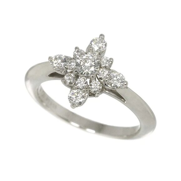 TIFFANY CO. Diamond Ring Platinum Size4.5(US) - Picture 1 of 8